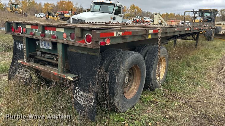 image for item DW4327 1978 Mono flatbed trailer