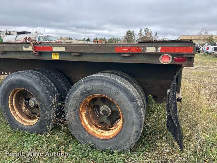 image for item DW4327 1978 Mono flatbed trailer