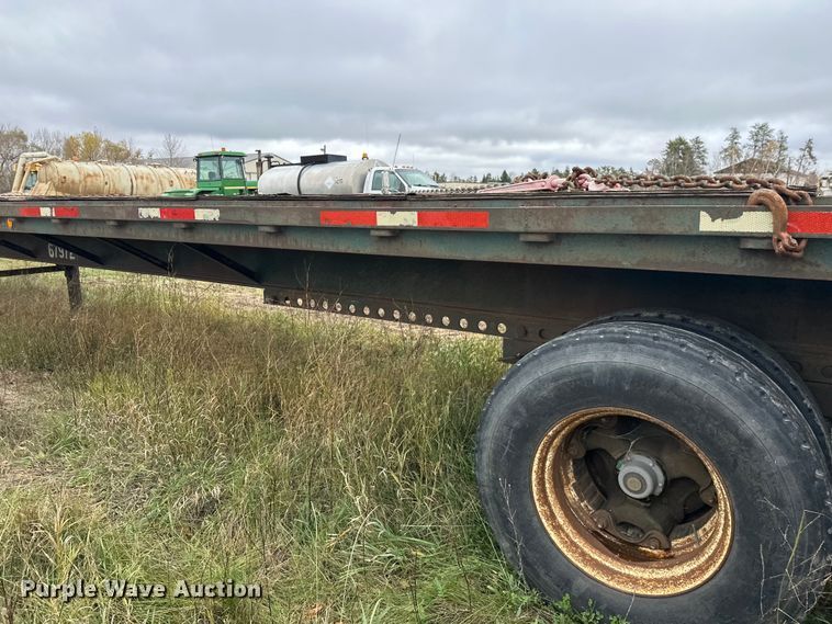 image for item DW4327 1978 Mono flatbed trailer