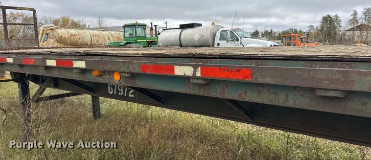 image for item DW4327 1978 Mono flatbed trailer
