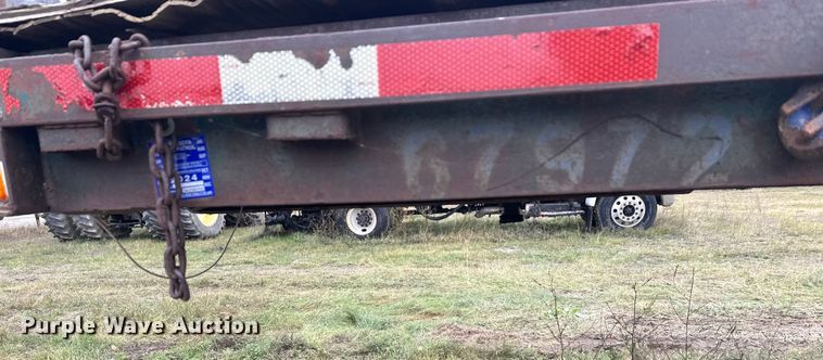 image for item DW4327 1978 Mono flatbed trailer