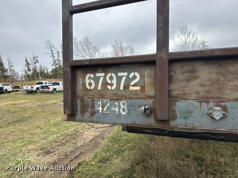 image for item DW4327 1978 Mono flatbed trailer