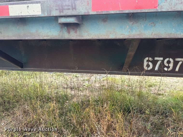 image for item DW4327 1978 Mono flatbed trailer
