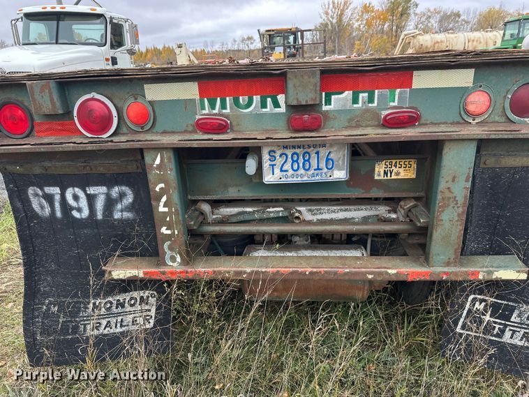 image for item DW4327 1978 Mono flatbed trailer