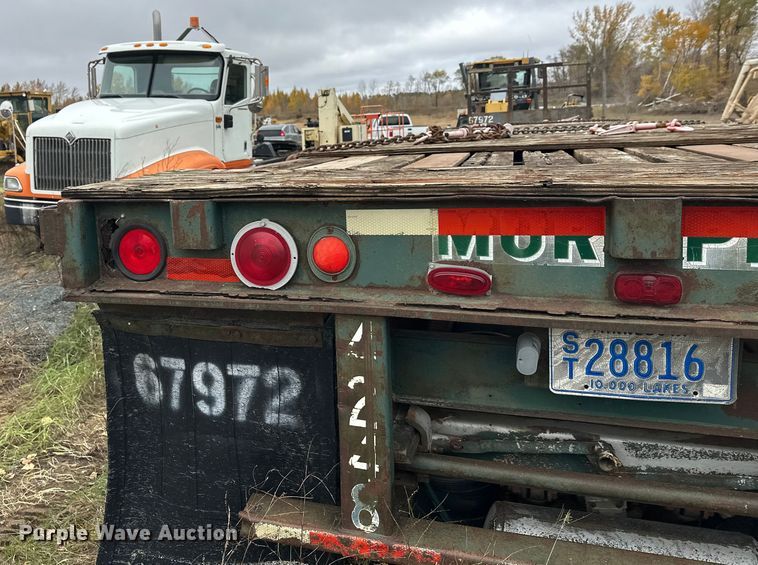 image for item DW4327 1978 Mono flatbed trailer