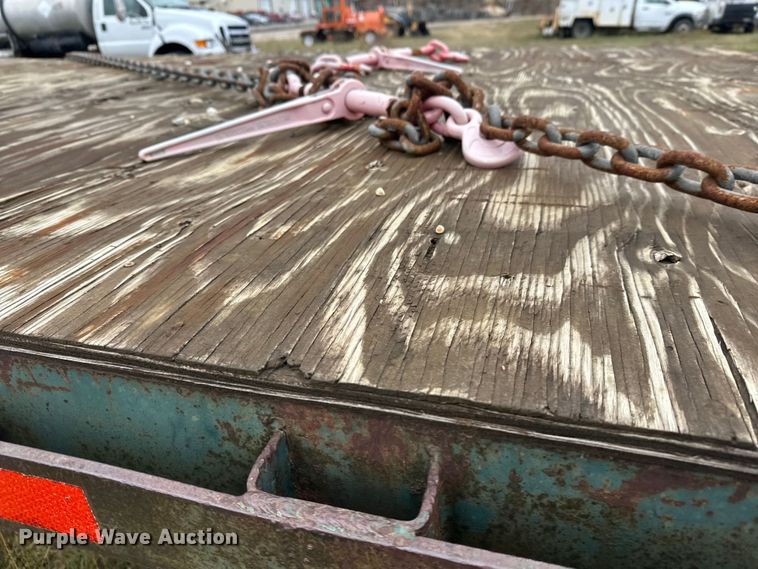 image for item DW4327 1978 Mono flatbed trailer