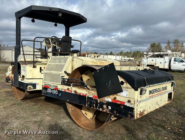 image for item DW4328 1999 Ingersoll Rand DD-130 double drum vibratory roller