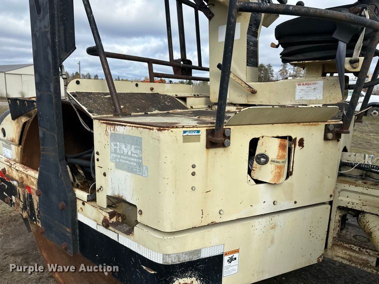 image for item DW4328 1999 Ingersoll Rand DD-130 double drum vibratory roller