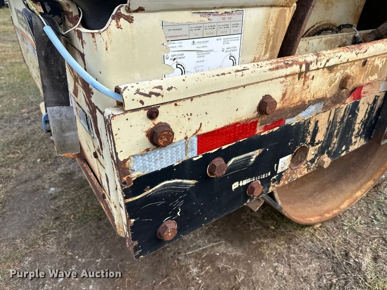 image for item DW4328 1999 Ingersoll Rand DD-130 double drum vibratory roller