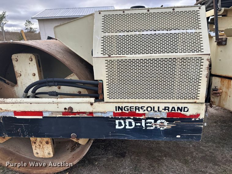 image for item DW4328 1999 Ingersoll Rand DD-130 double drum vibratory roller