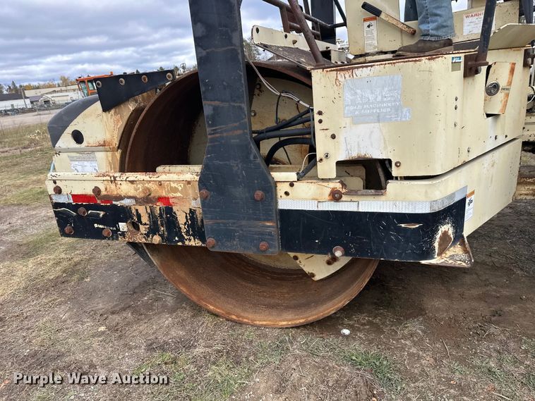 image for item DW4328 1999 Ingersoll Rand DD-130 double drum vibratory roller