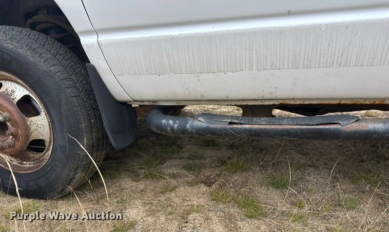 image for item DW4330 2008 Dodge Ram 3500 Quad Cab flatbed pickup truck