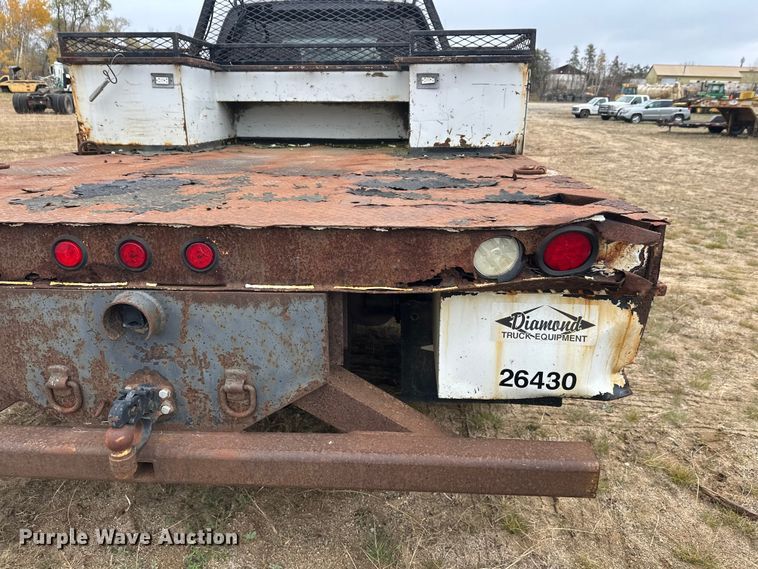 image for item DW4330 2008 Dodge Ram 3500 Quad Cab flatbed pickup truck