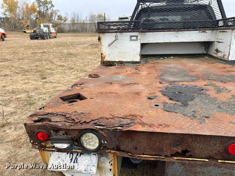 image for item DW4330 2008 Dodge Ram 3500 Quad Cab flatbed pickup truck