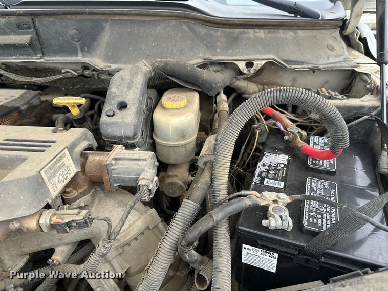 image for item DW4330 2008 Dodge Ram 3500 Quad Cab flatbed pickup truck