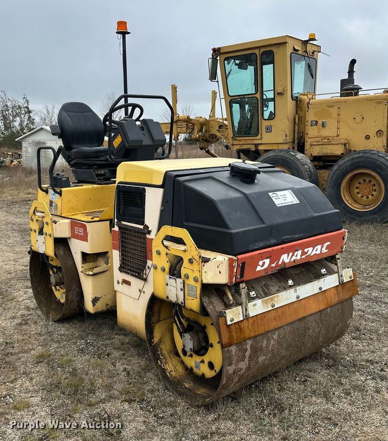 image for item DW4331 2004 Dynapac CC122 double drum vibratory roller