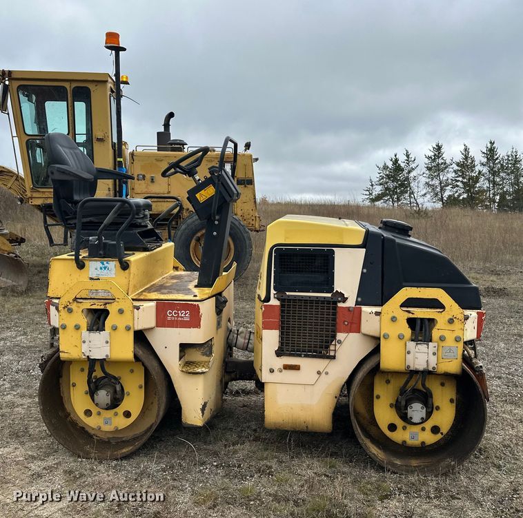 image for item DW4331 2004 Dynapac CC122 double drum vibratory roller