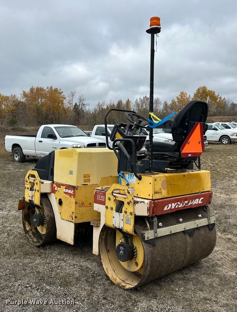 image for item DW4331 2004 Dynapac CC122 double drum vibratory roller