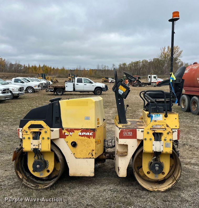 image for item DW4331 2004 Dynapac CC122 double drum vibratory roller