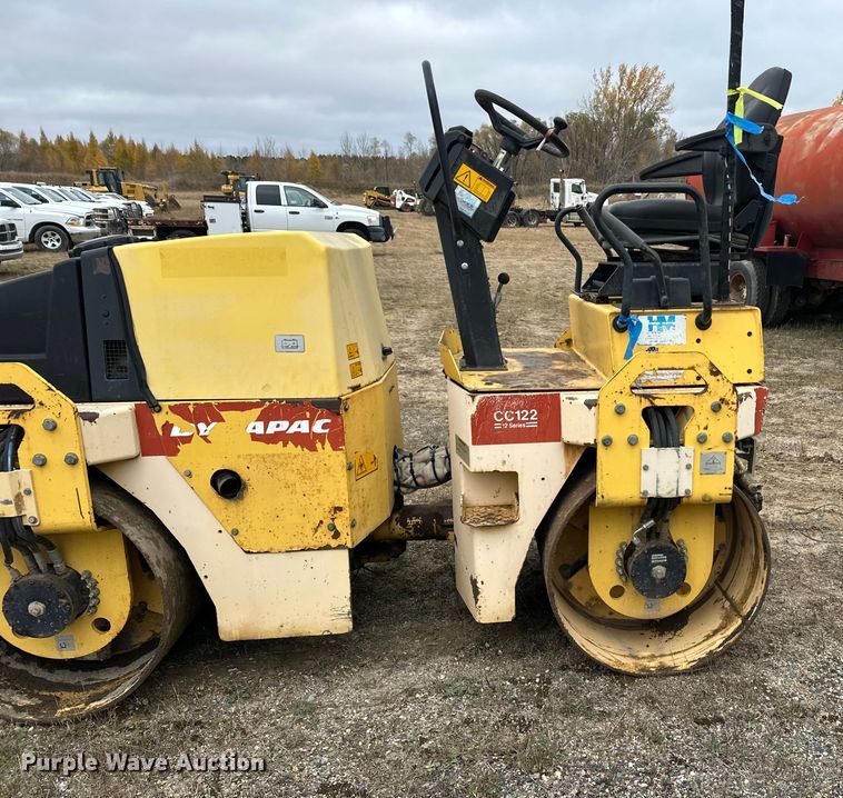 image for item DW4331 2004 Dynapac CC122 double drum vibratory roller