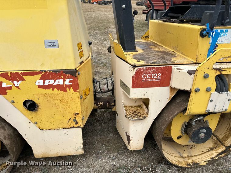 image for item DW4331 2004 Dynapac CC122 double drum vibratory roller