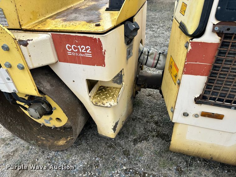 image for item DW4331 2004 Dynapac CC122 double drum vibratory roller
