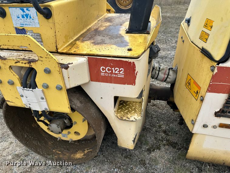 image for item DW4331 2004 Dynapac CC122 double drum vibratory roller
