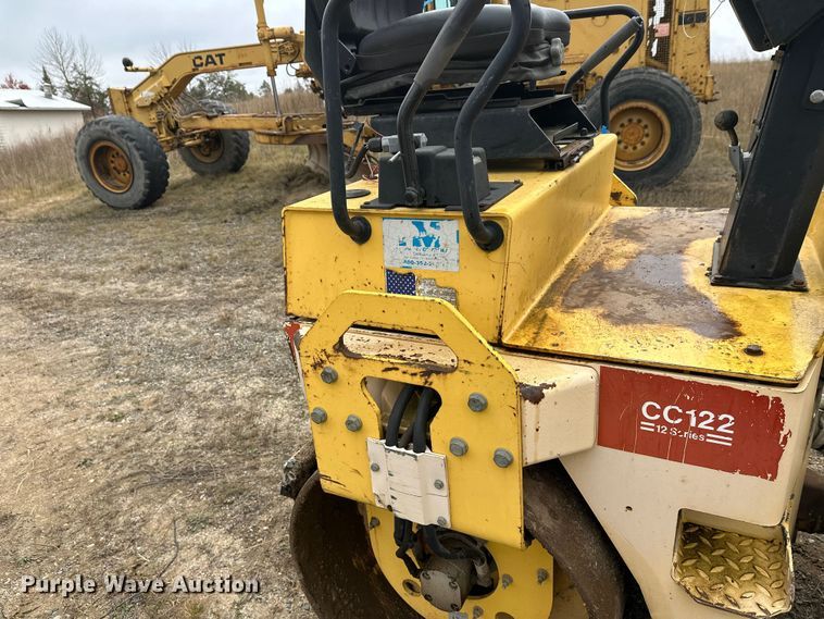 image for item DW4331 2004 Dynapac CC122 double drum vibratory roller