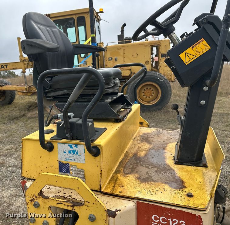 image for item DW4331 2004 Dynapac CC122 double drum vibratory roller