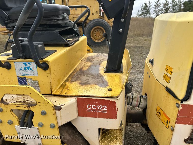 image for item DW4331 2004 Dynapac CC122 double drum vibratory roller