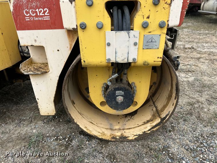 image for item DW4331 2004 Dynapac CC122 double drum vibratory roller