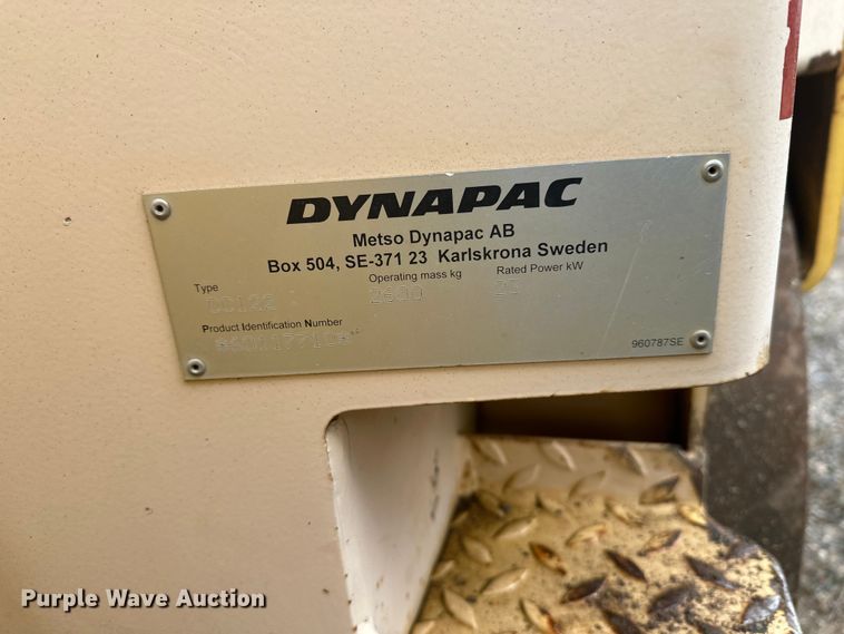 image for item DW4331 2004 Dynapac CC122 double drum vibratory roller