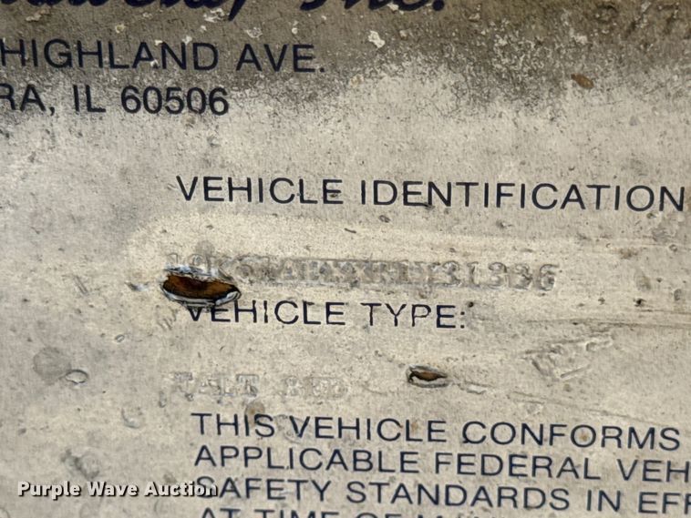 image for item DW6633 1994 Dynaweld equipment trailer