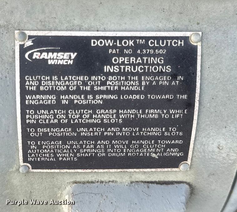 image for item DW6635 Ramsey 700 winch