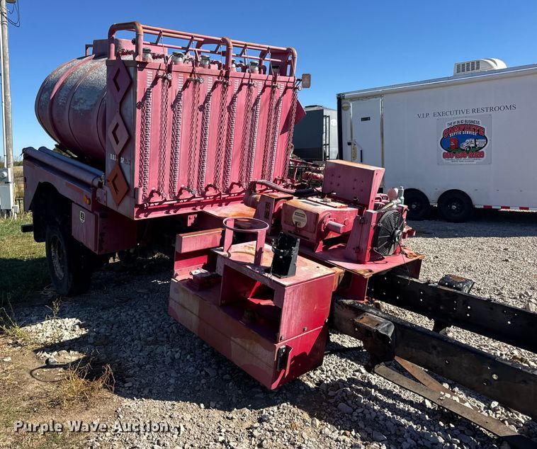 image for item DW6644 2012 Patts Fabrication oilfield acidizing truck bed