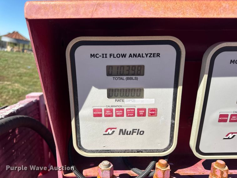 image for item DW6644 2012 Patts Fabrication oilfield acidizing truck bed