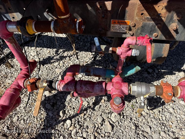 image for item DW6644 2012 Patts Fabrication oilfield acidizing truck bed