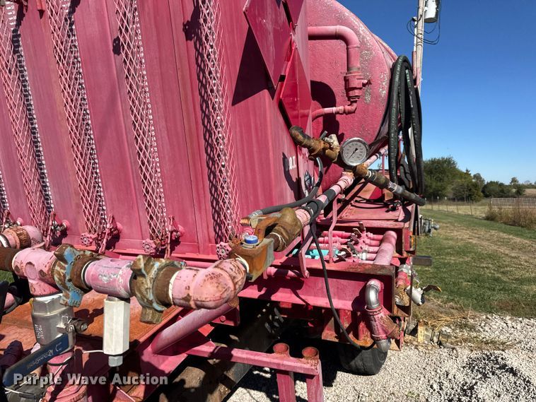 image for item DW6644 2012 Patts Fabrication oilfield acidizing truck bed