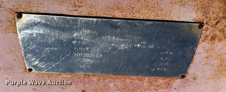 image for item DW6644 2012 Patts Fabrication oilfield acidizing truck bed