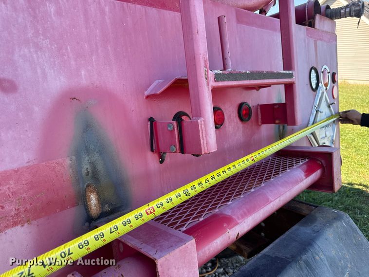 image for item DW6644 2012 Patts Fabrication oilfield acidizing truck bed