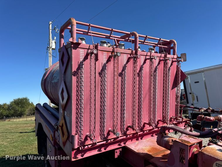 image for item DW6644 2012 Patts Fabrication oilfield acidizing truck bed