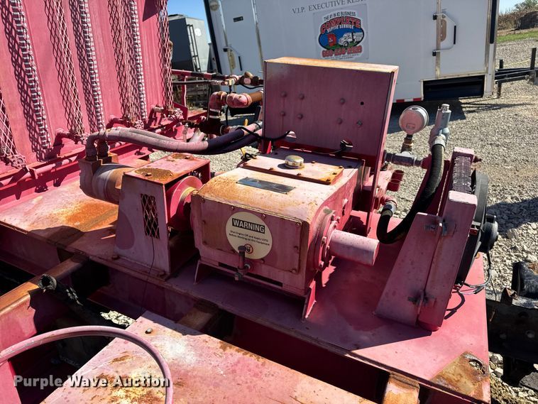 image for item DW6644 2012 Patts Fabrication oilfield acidizing truck bed