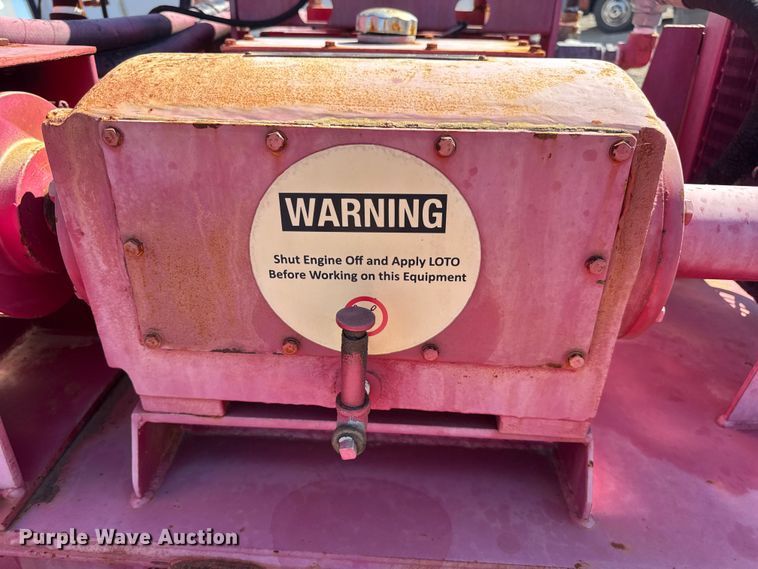 image for item DW6644 2012 Patts Fabrication oilfield acidizing truck bed