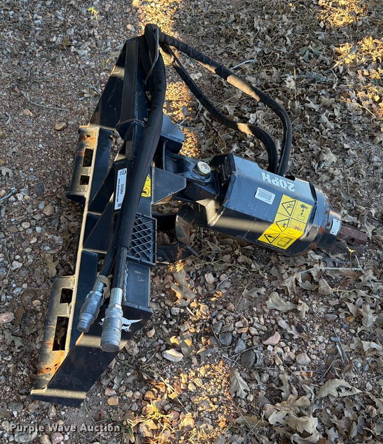 image for item DX5864 2023 Bobcat 20PH skid steer auger