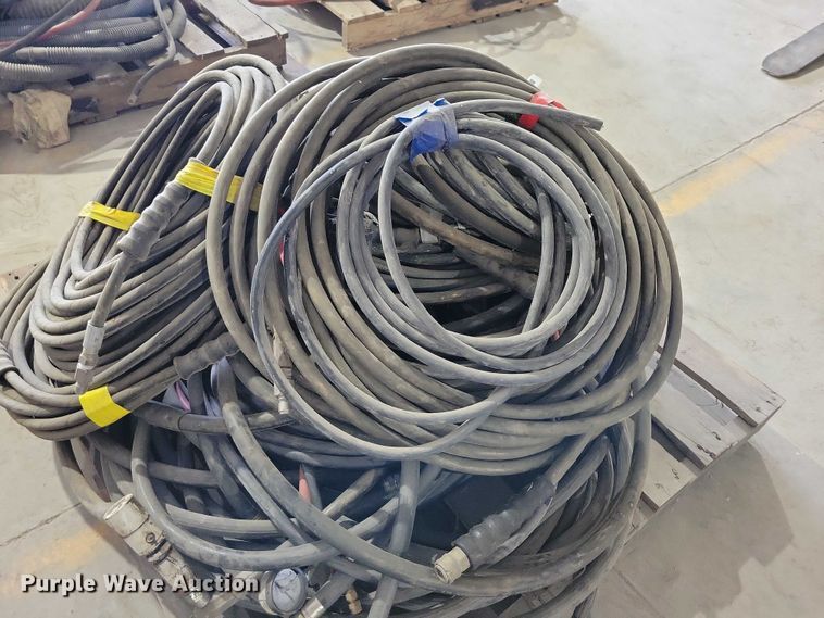 image for item DX6475 Pallet of assorted high pressure hoses