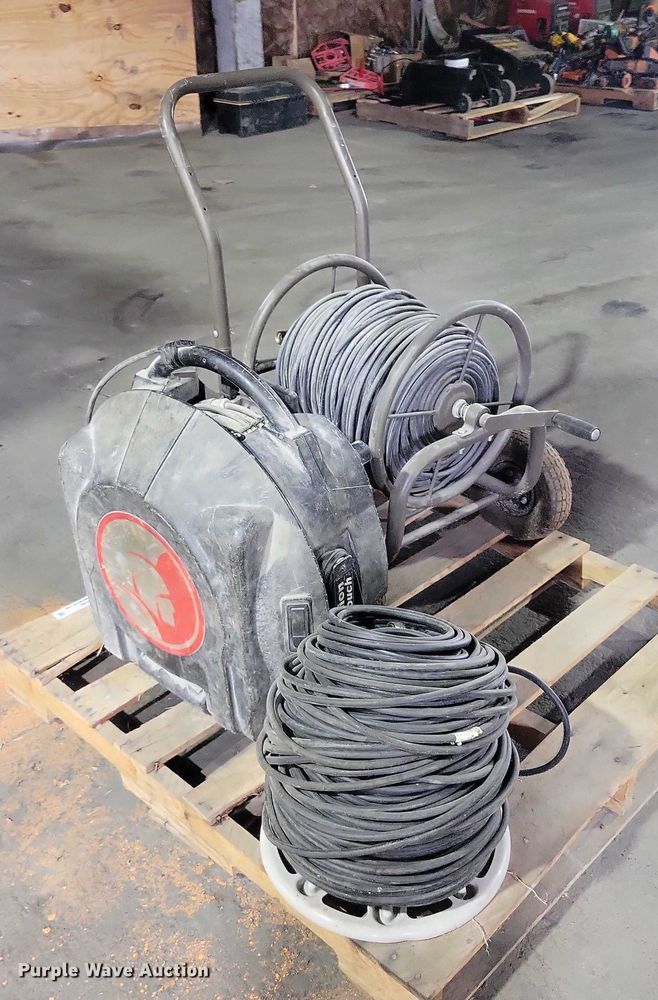 image for item DX6481 (3) spools of sewer camera cable