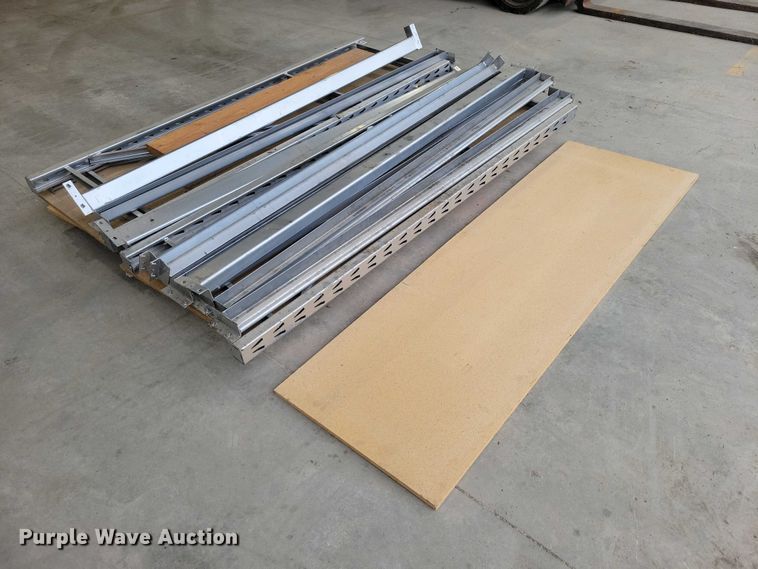 image for item DX6483 6' x 2' pallet rack