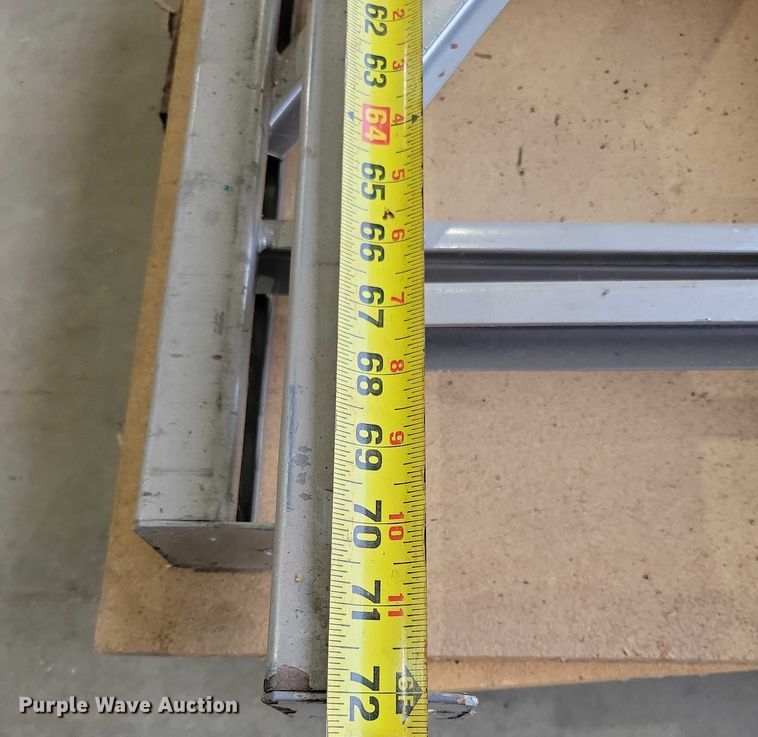 image for item DX6483 6' x 2' pallet rack