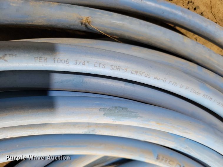 image for item DX6486 Pex Assorted plastic pipe and tubing