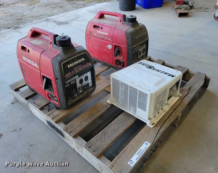 image for item DX6516 (2) Honda generators